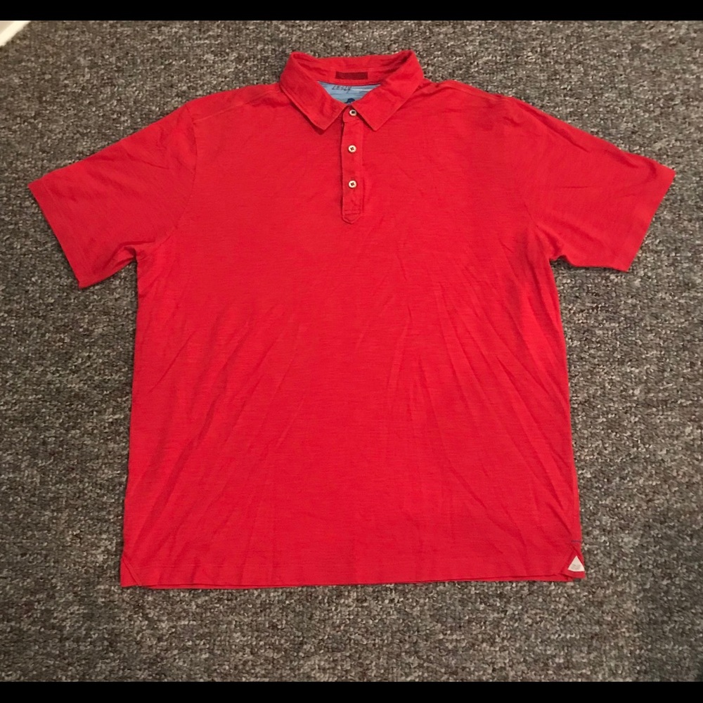 TOMMY BAHAMA MEN’S SHORT SLEEVE POLO SHIRT SZ L